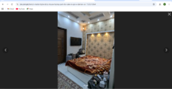 6 Marla triple story House Facing Park For Sale in Gul e Daman