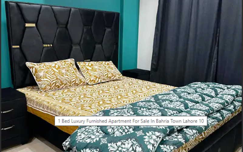 1 Bed Luxury Furnished Apartment For Sale In Bahria Town Lahore