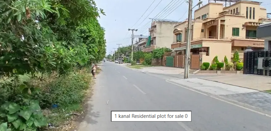 1 kanal Residential plot for sale