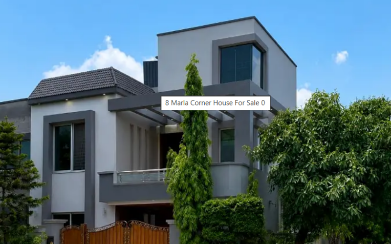 8 Marla Corner House For Sale