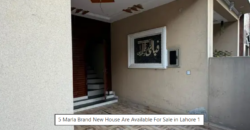 5 Marla Brand New House Are Available For Sale in Lahore Park View City – Jade Block, Lahore