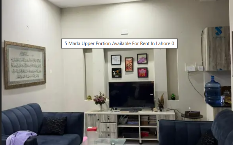 5 Marla Upper Portion Available For Rent In Lahore Park View Villas, Lahore