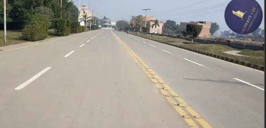 3 Marla 8 Sqft Corner Plot for sale in Alghani Garden Phase 3