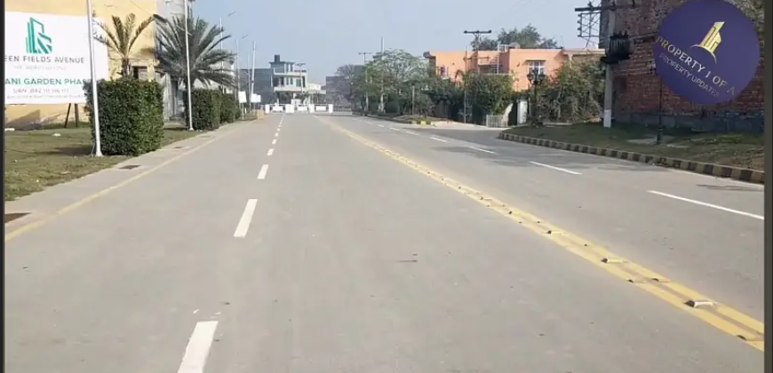 3 Marla 8 Sqft Corner Plot for sale in Alghani Garden Phase 3