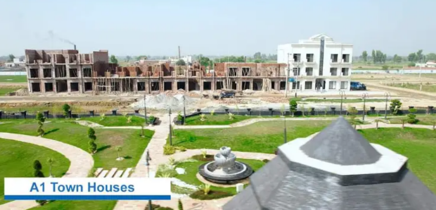 Ideal Location 10 Marla Plot for Sale in C Block, Central Park Lahore