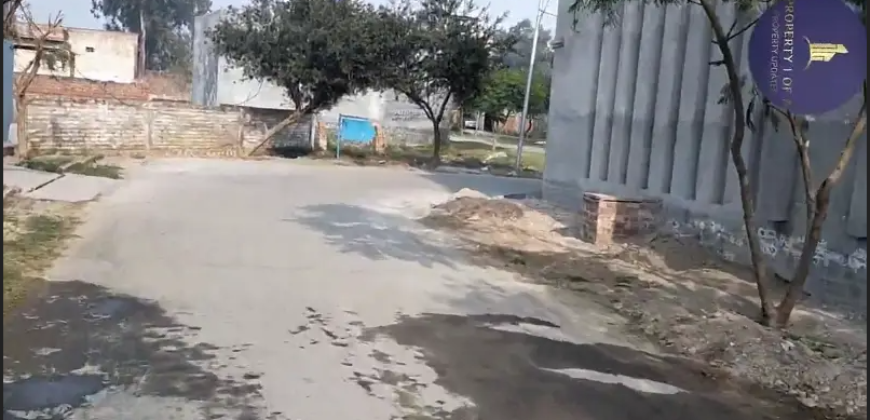 3 Marla 8 Sqft Corner Plot for sale in Alghani Garden Phase 3