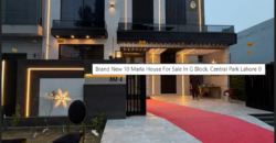 Brand New 10 Marla House For Sale In G Block, Central Park Lahore