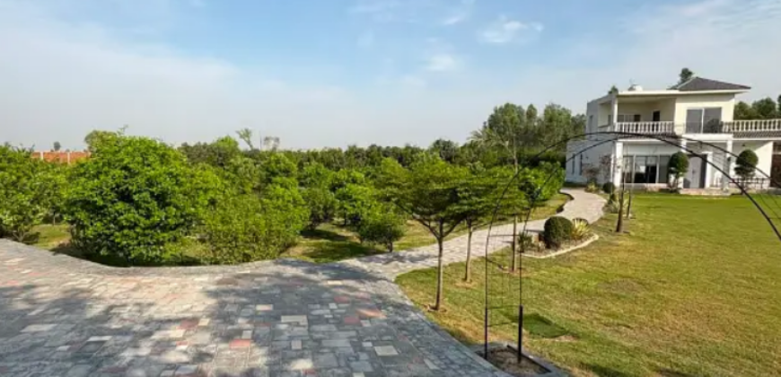 5 KW Installed Solar System, 25 KW Transformer, 12 Kanal Farm House For Sale On Bedian Road, Lahore