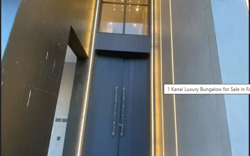 1 Kanal Luxury Bungalow for Sale in Fazaia Housing Society Lahore | 6 Beds | Double Height Lobby | Solar