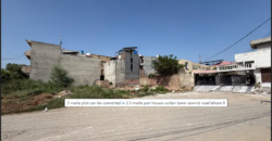 5 marla plot can be converted in 2.5 marla pair houses sultan town raiwind road lahore