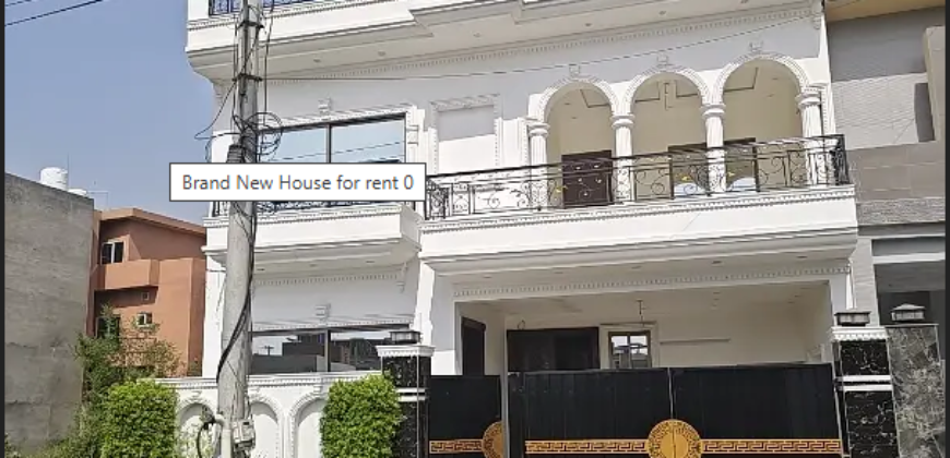 Brand New House for rent LDA Avenue – Block J, Lahore