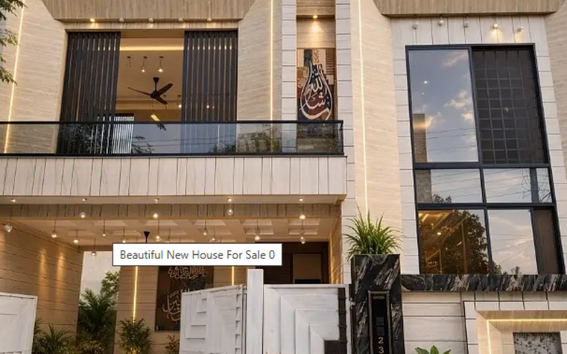 Beautiful New House For Sale Jubilee Town – Block A, Lahore