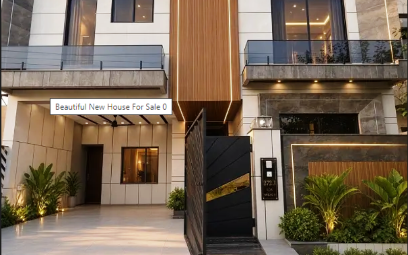 Beautiful New House For Sale LDA Avenue – Block J, Lahore